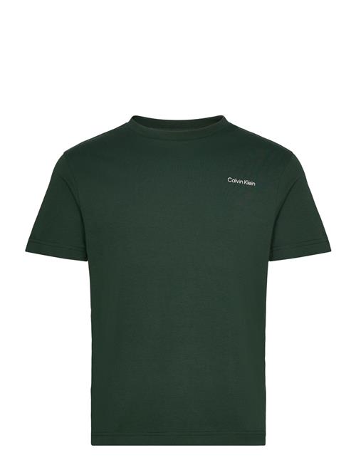 Calvin Klein Micro Logo Interlock T-Shirt Calvin Klein Green