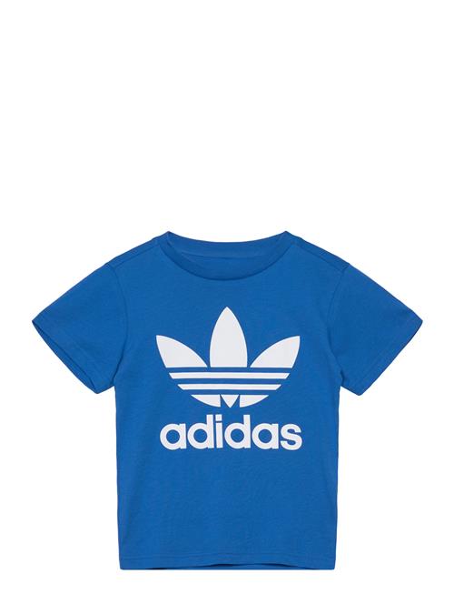 Se adidas Originals Trefoil Tee Adidas Originals Blue ved Booztlet