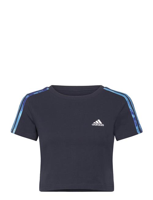 Se adidas Sportswear W 3S Baby T Adidas Sportswear Navy ved Booztlet