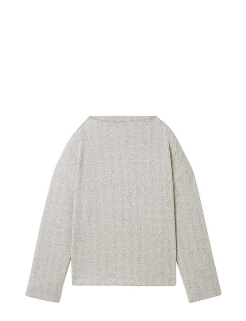 Tom Tailor Sweatshirt Stand Up Collar Tom Tailor Grey