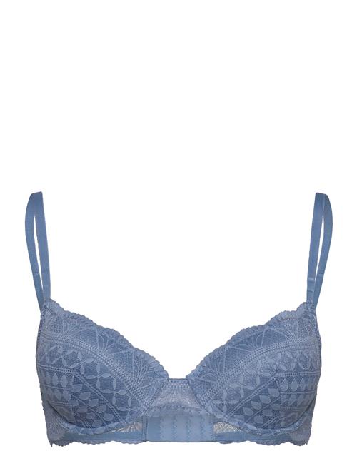 Se Etam Idole - N*4 Lightly Lined Bra Etam Blue ved Booztlet