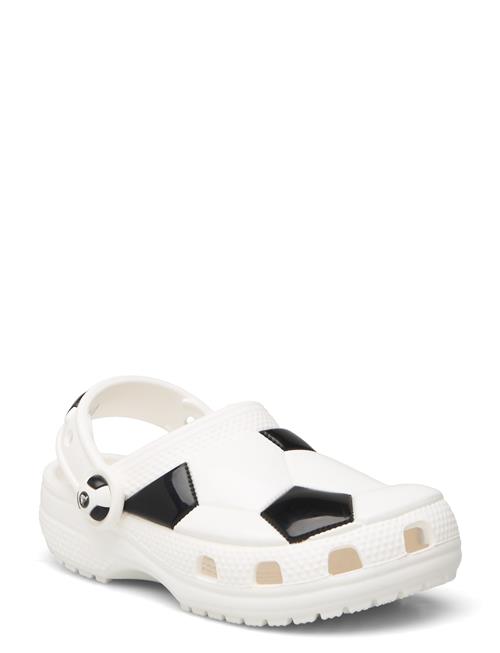 Se Crocs Classic Soccer Ball Clog T Crocs White ved Booztlet