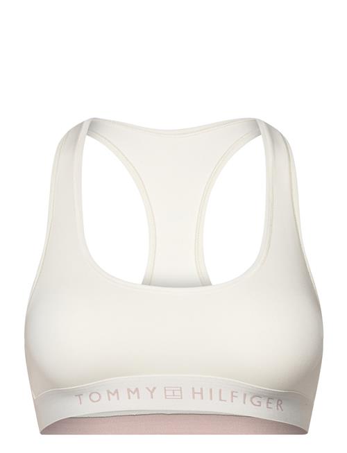 Se Tommy Hilfiger Unlined Bralette Tommy Hilfiger White ved Booztlet