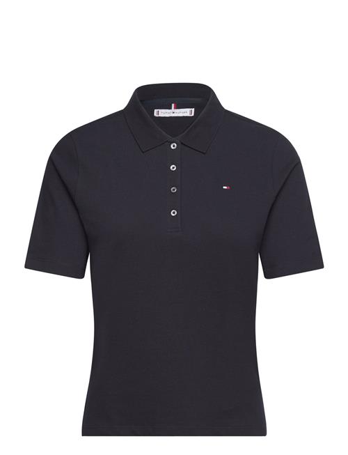 1985 Reg Pique Polo Ss Tommy Hilfiger Navy