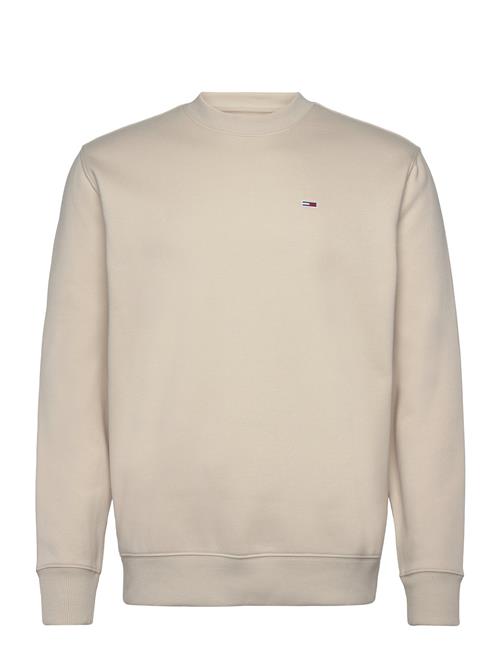 Tommy Jeans Tjm Reg S Flag Crew Tommy Jeans Beige