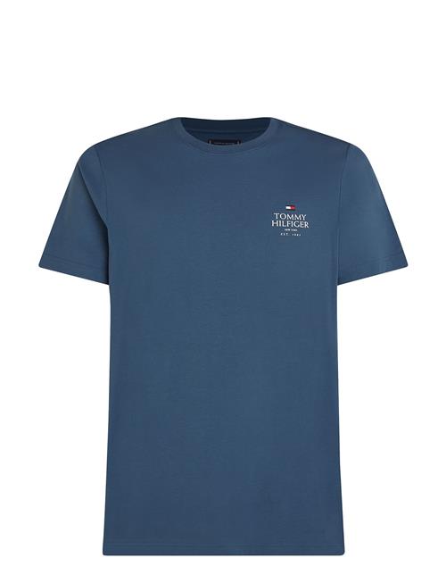 Tommy Hilfiger Hilfiger Stack Tee Tommy Hilfiger Blue