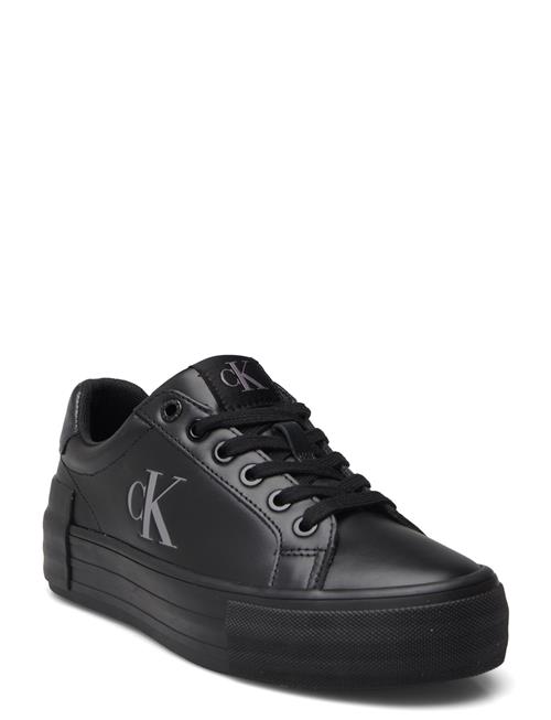 Calvin Klein Vulc Flatform Low Mg Lth Calvin Klein Black