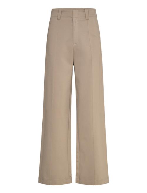 Se Calvin Klein Jeans Loose Milano Pant Calvin Klein Jeans Beige ved Booztlet