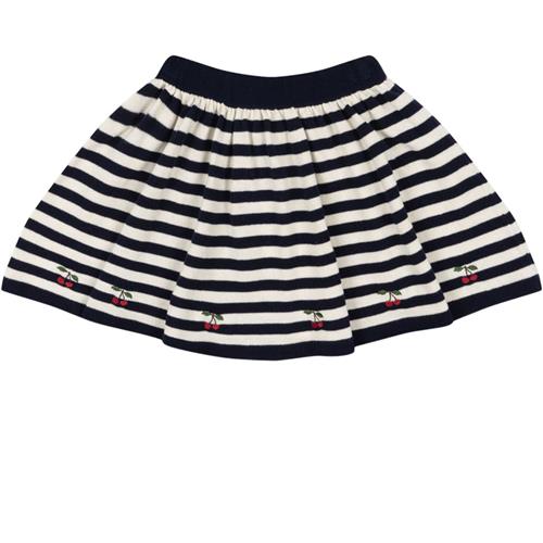 Konges Sløjd Venton Knit Skirt Navy Stripe | Blå | 2 years