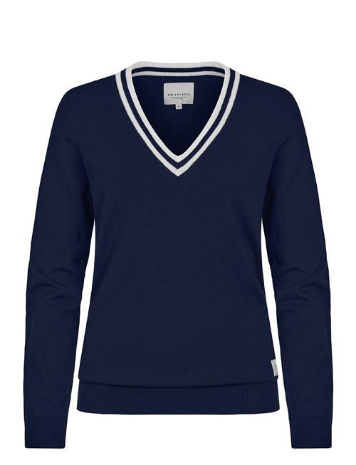 Se Röhnisch Adele Knitted Sweater Röhnisch Navy ved Booztlet