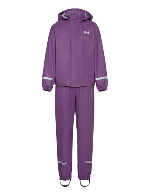 Se Helly Hansen K Bergen 2.0 Pu Rainset Helly Hansen Purple ved Booztlet