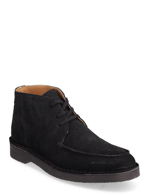 Se Selected Homme Slhriga New Suede Moc-Toe Chukka B Selected Homme Black ved Booztlet