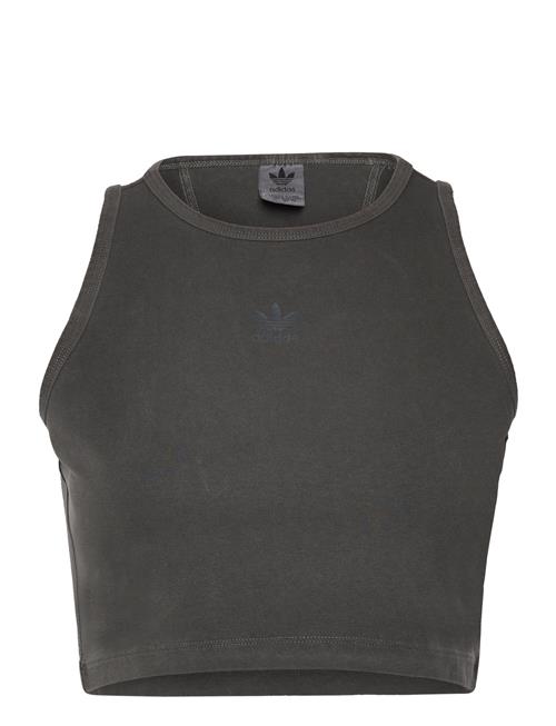 Se adidas Originals Ess+ Crop Tank Adidas Originals Black ved Booztlet