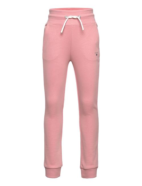 Se GANT The Original Sweat Pants GANT Pink ved Booztlet