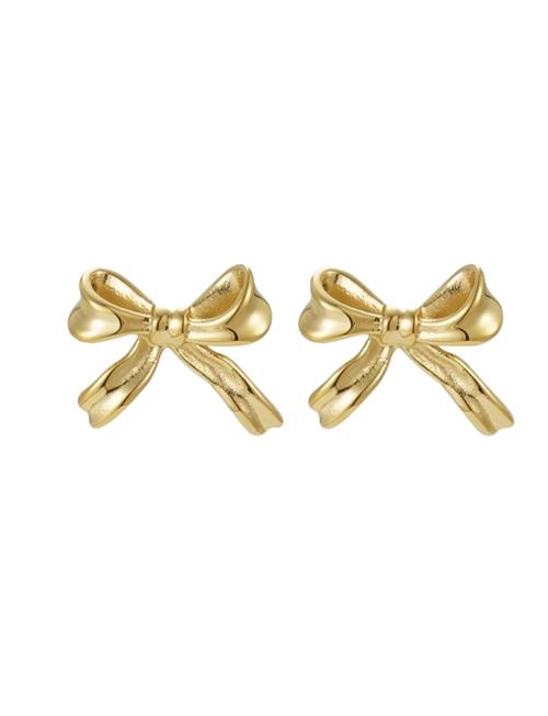 Bud to rose Bow Earring Bud To Rose Gold