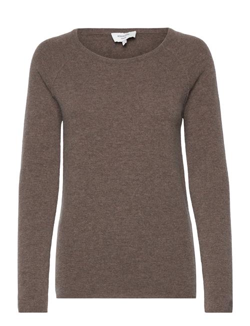 Rosemunde Rwlaica Ls O-Neck Raglan Pullover Rosemunde Brown