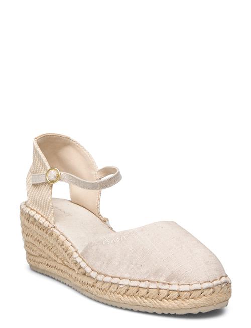 Se GANT Luliza Espadrille GANT Beige ved Booztlet