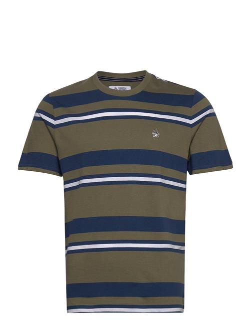 Jrsy Auto Stripe Tee Original Penguin Green