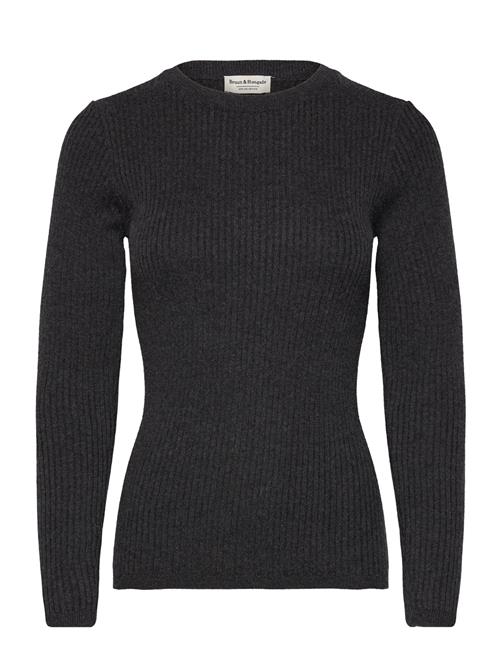 Se Bruun & Stengade Bs Bonita Regular Fit Knitwear Bruun & Stengade Grey ved Booztlet