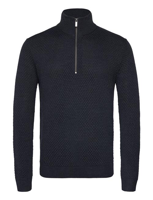 Se Bruun & Stengade Bs Innes Regular Fit Knitwear Bruun & Stengade Navy ved Booztlet