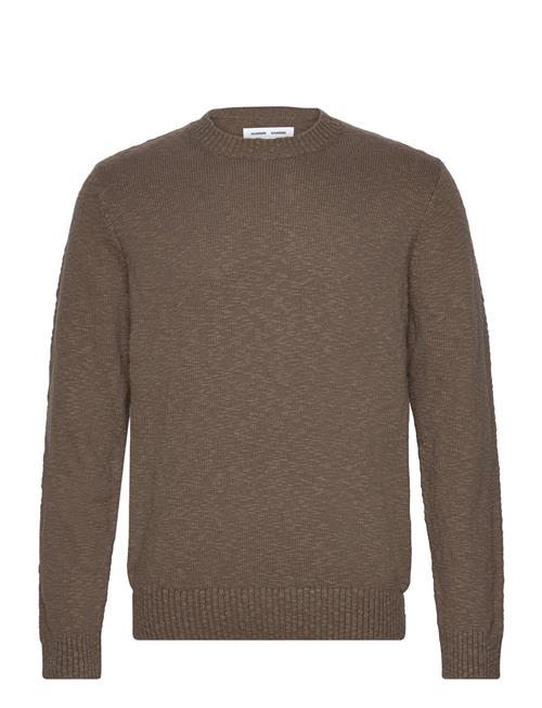 Se Samsøe Samsøe Ray Sweater 15051 Samsøe Samsøe Brown ved Booztlet