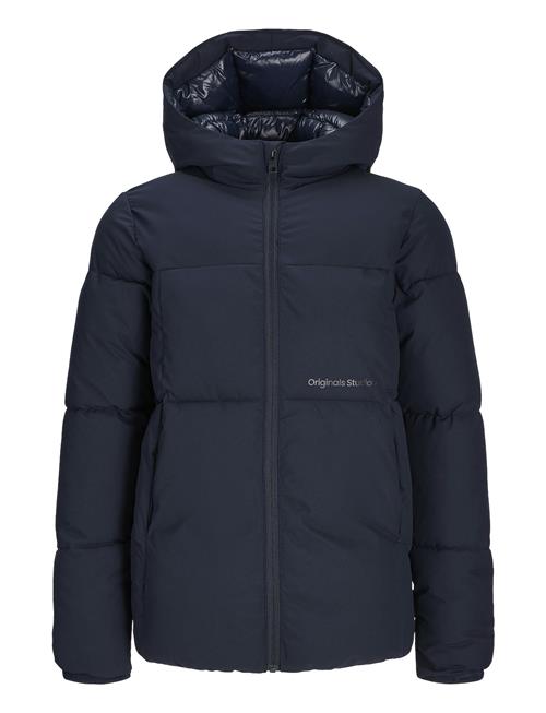 Se Jack & Jones Jorvesterbro Puffer Jacket Aw24 Sn Jnr Jack & J S Navy ved Booztlet