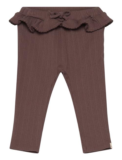 Se Lil'Atelier Nbfnara Nreg Pant Lil Lil'Atelier Brown ved Booztlet