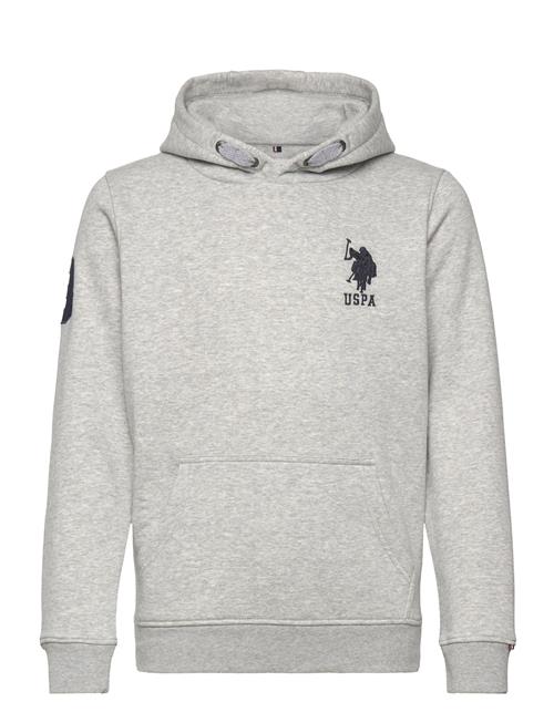 Se U.S. Polo Assn. Player 3 Bb Hoodie U.S. Polo Assn. Grey ved Booztlet