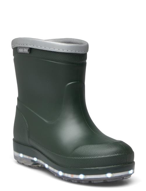 mikk-line Short Winter Wellies - Light Mikk-line Green