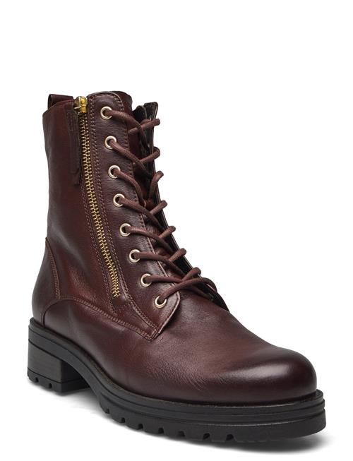 Se Gabor Laced Ankle Boot Gabor Brown ved Booztlet