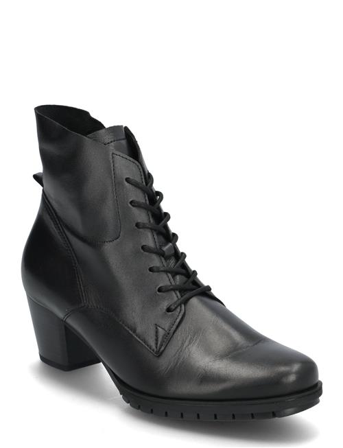 Se Gabor Laced Ankle Boot Gabor Black ved Booztlet