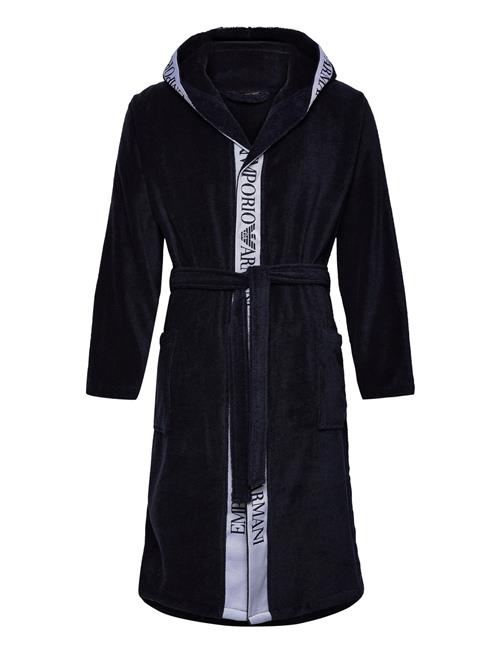 Emporio Armani Men's Woven Bathrobe Emporio Armani Navy