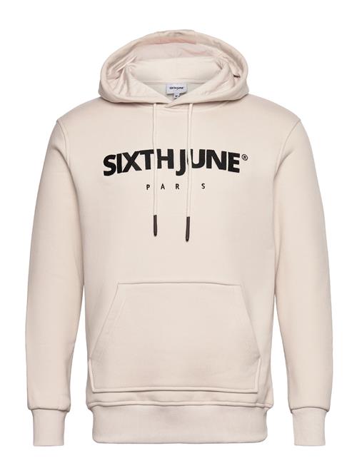 Se SIXTH JUNE Essentiel Ls Hoodie SIXTH JUNE Cream ved Booztlet