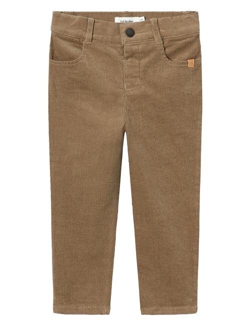 Se Lil'Atelier Nmmryan Reg Cord Pant 6411-Hg O Lil Lil'Atelier Brown ved Booztlet