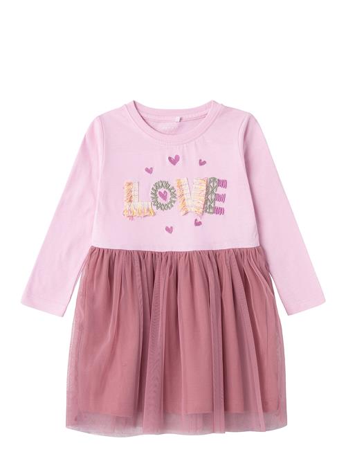 Nmfohfelia Ls Dress Box Name It Pink