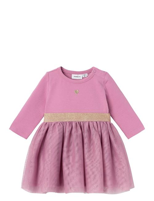 name it Nbfotul Ls Dress Name It Pink