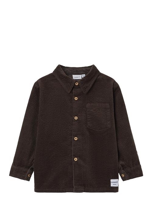 Nmmnusonni Overshirt Name It Brown