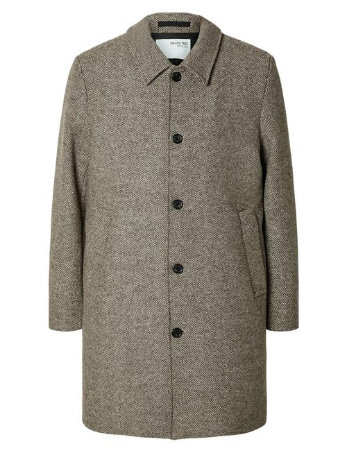 Slharchive Car Coat Noos Selected Grey