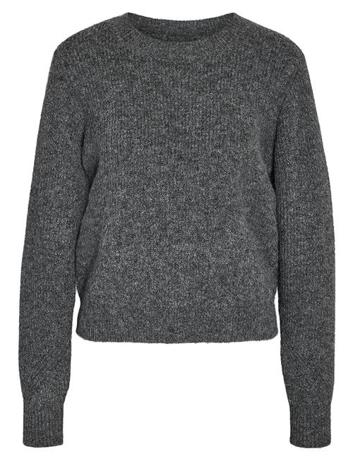 Nmnola L/S O-Neck Knit Fwd NOISY MAY Grey