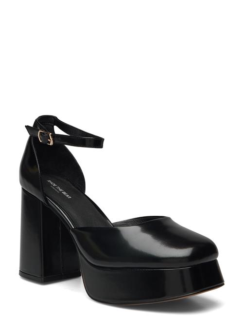 Se Shoe The Bear Stb-Priscilla Ankle Strap Leather Shoe The Bear Black ved Booztlet