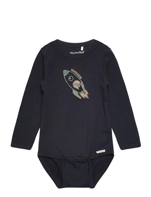 Se Minymo Body Ls Minymo Navy ved Booztlet