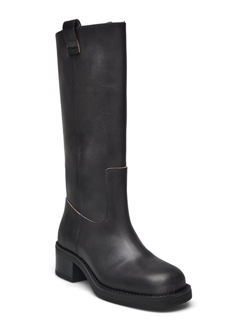 Se ALOHAS Sajan Brown Leather Boots ALOHAS Black ved Booztlet