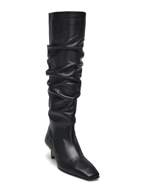 Kalila Leather Boots ALOHAS Black