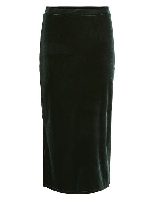 Vila Vivelma Velour Skirt/Dc Vila Black