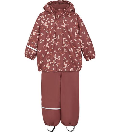 Se CeLaVi CeLaVi Regntøj m. Fleece - Apple Butter ved KidsWorld