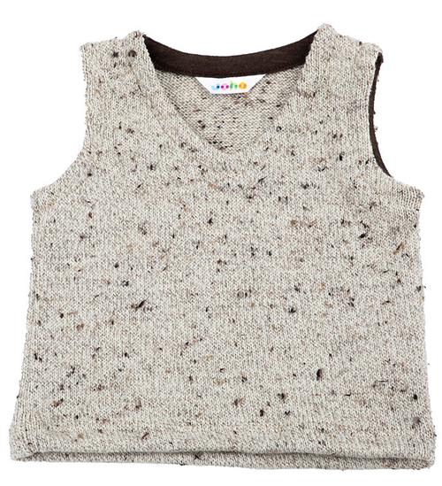 Se Joha Joha Vest - Uld - Beige ved KidsWorld