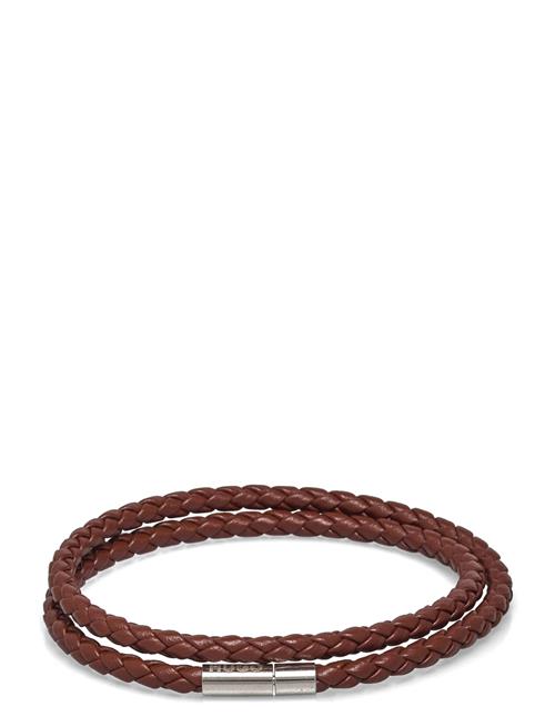 Se HUGO E-Doublebraid-Bra HUGO Brown ved Booztlet