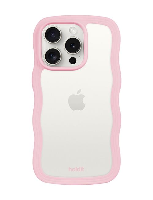 Se Holdit Wavy Case Iph 15 Pro Holdit Pink ved Booztlet