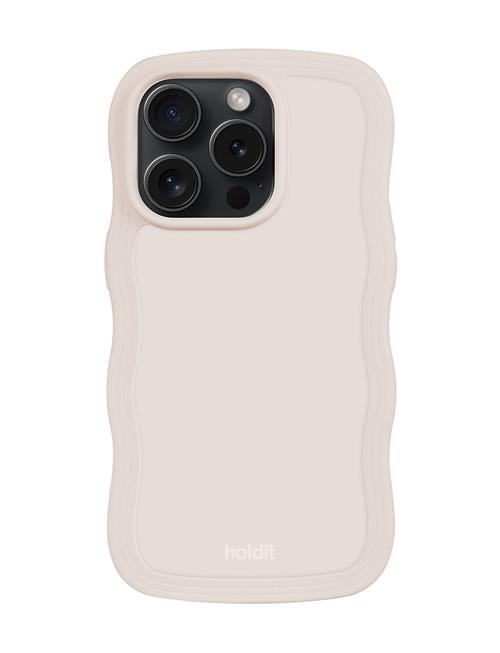 Holdit Wavy Case Iph 15 Pro Holdit Beige