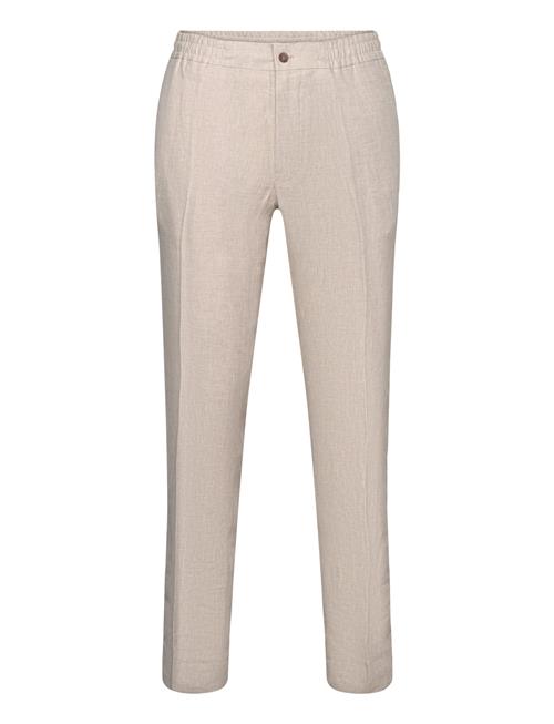 Se J. Lindeberg Soren Linen Pants J. Lindeberg Beige ved Booztlet